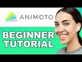 Animoto maker tutorial  how to use animoto for beginners