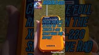 Shortwave Radio Report Xhdata D-220 Band Scan. Portable Am Fm Sw Radio.