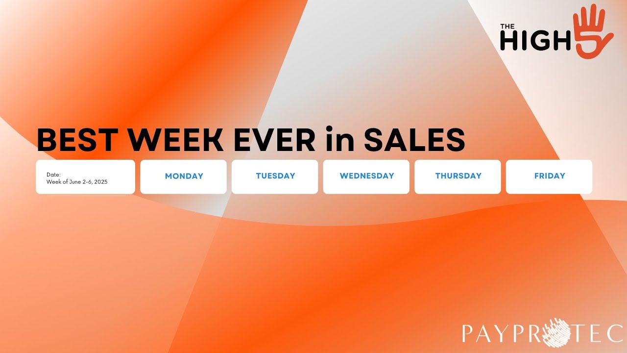 The Best SALES Week Ever - YouTube
