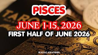 PISCES - WOW! INCOMING HAPPY CELEBRATIONS! WISH GRANTED! JUNE 1-15, 2026 WEEKLY TAROT #KAPALARAN888