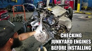Checking Junkyard Engines Before Installing Part 1