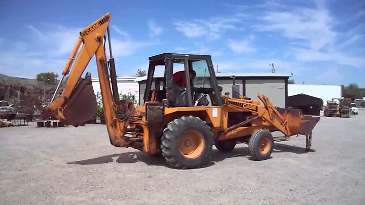 Case 580C Backhoe