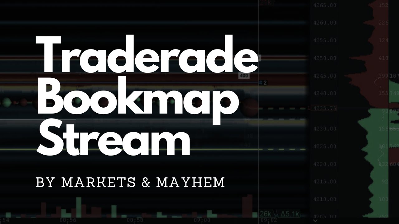 Traderade S&P 500 Options Visualizer on Bookmap - YouTube
