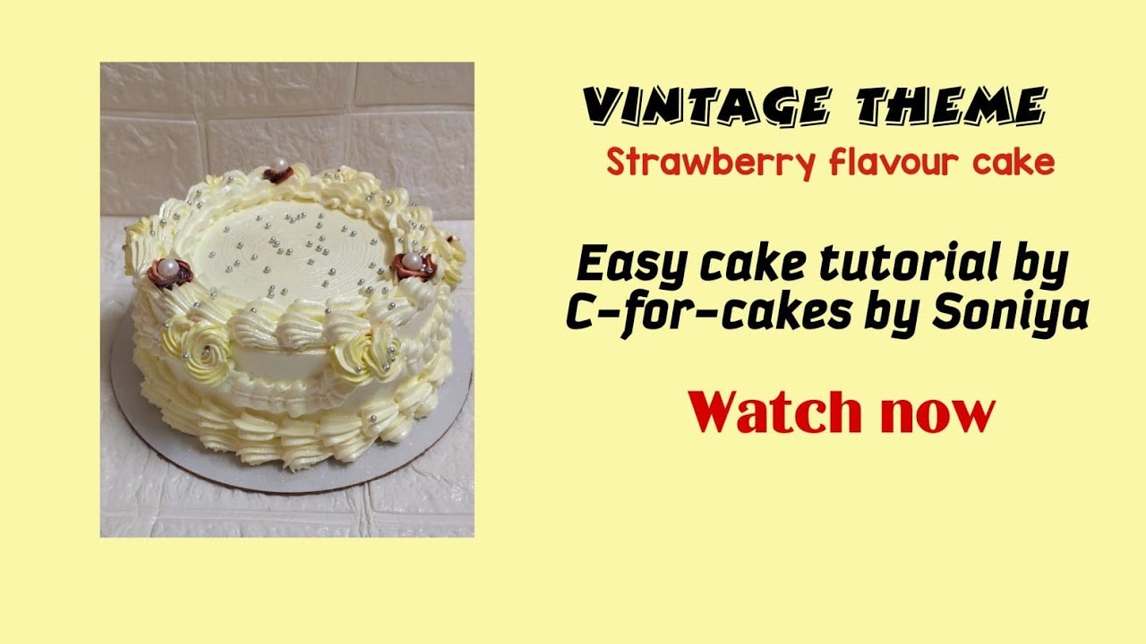 Crum coat strawberry flavour cake , whipping cream cake, Crumb coating , Home baker, homemade,