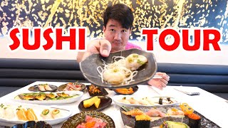 The Biggest ALL YOU CAN EAT SUSHI TOUR in Los Angeles!
