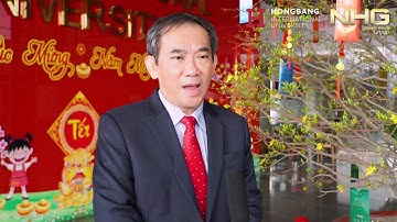 Lời chúc Tết của Thầy Hiệu trưởng đến toàn thể cán bộ chuyên viên - giảng viên - sinh viên HIU