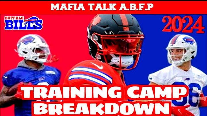 Buffalo Bills Training Camp Breakdown - What to Expect This Preseason!
