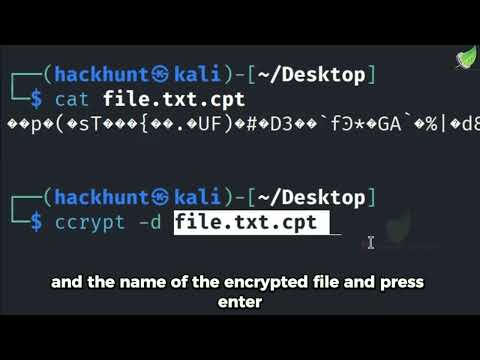🔒 How to Encrypt Files Using Kali Linux | Beginner's Guide to Data Encryption on Kali Linux