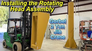 Gorbel 2 Ton Jib Crane Installation Part 1