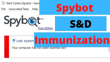 How to Use Spybot Search and Destroy Immunization (2.9, FREE, 2022)