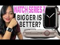 Do size matter? Apple Watch Series 7 Stainless Steel Graphite