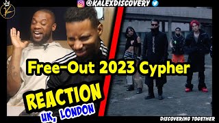 Free-Out Cypher 2023 W/ Trouble  @TheOfficialPlugtv  (REACTION 🇬🇧)