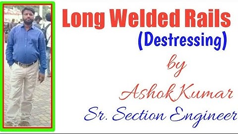 Destressing of LWR track using rail tensor