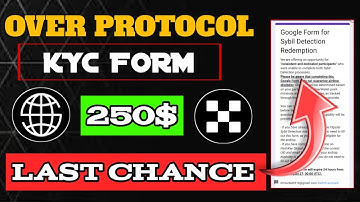 How To Eligible For Over Wallet Airdrop | Over Wallet KYC Form Submit Complete Process