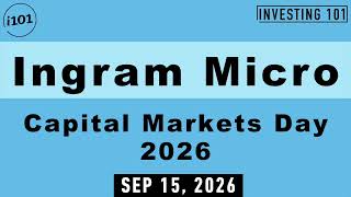 Ingram Micro Capital Markets Day 2026 | Cloud Marketplace & Hybrid IT Distribution Plan
