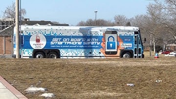 DART First State MCI D4000 909 On the 301 at the Dover Transit Center