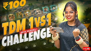 🛑BACK TO BACK TDM CUSTOM ROOM 1V1 M24✌️ | @JONATHANGAMINGYT | #bgmilive #shortslive #tdm1v1