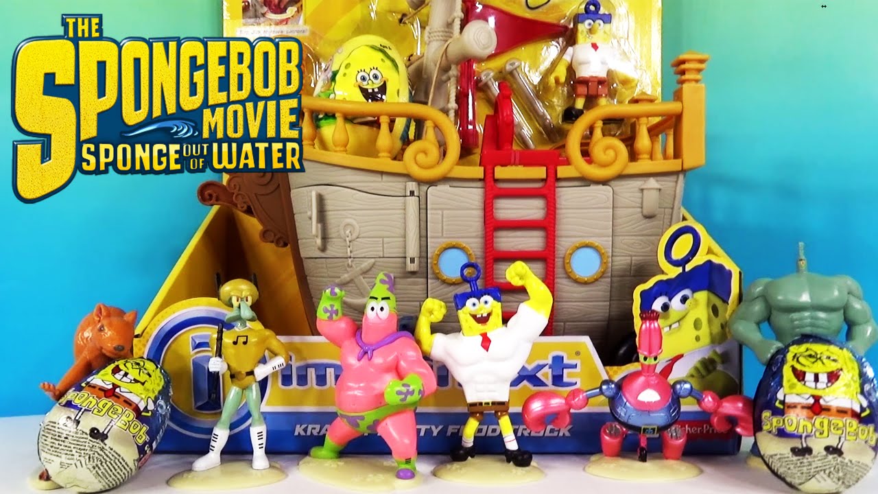 spongebob toy videos on youtube