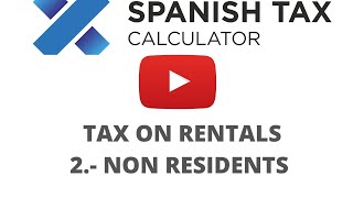 TAX RENT PROPERTIES 2.- NON RESIDENTS - 2022