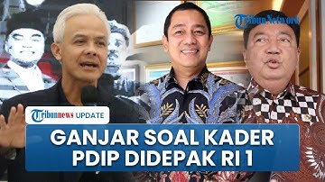 Ganjar Respons Kader PDIP Didepak Prabowo dari Kabinet Merah Putih, Tegaskan Sikap Partainya