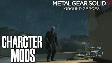 MGSV: Ground Zeroes Mods - Model Swaps Ft. Kaz, Skullface, and Kojima!