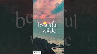 i’d cry but i can’t afford to…presave ‘beautiful waste’ 🌸