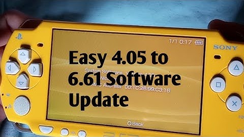 Easy 4.05 to 6.61 Official firmware Update
