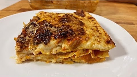 Lasagna con Ragu di Funghi e Zucca, la ricetta regina dell'autunno