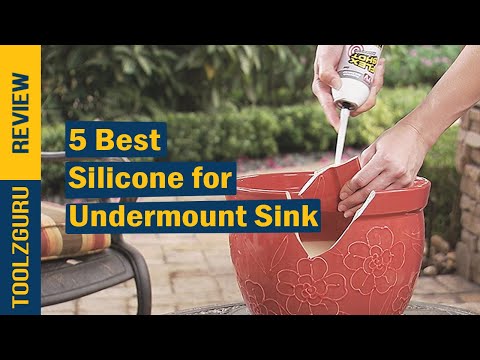 Can You Use Silicone Adhesive To Undermount A Bathroom Sink?