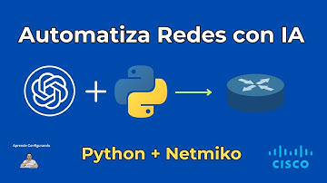 Automatiza Cisco con ChatGPT y Python | Configuración de OSPF en Router con Netmiko