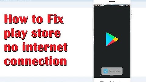 How to fix no internet connection retry error message in play store in Hindi | Solve no Internet