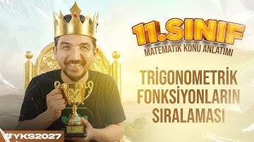 11. Sınıf Matematik Konu Anlatımı - 10 | Trigonometrik Fonksiyonların Sıralaması | İlyas Güneş