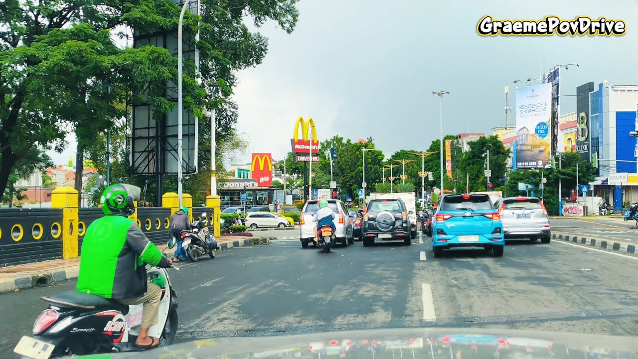 Driving in Jakarta 4K | From Kalimalang to Duren Sawit Intersection 
