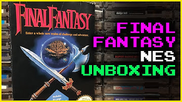 Final Fantasy NES Unboxing | What