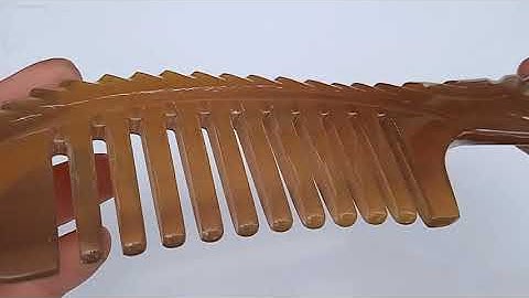 lược sừng trâu, bò thật 1000% - sức sáng tạo không tưởng từ thời xa xưa