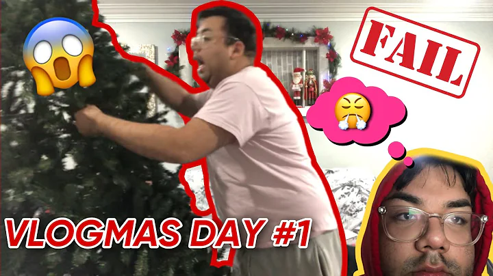Vlogmas Day #1: Decorating gone wrong!