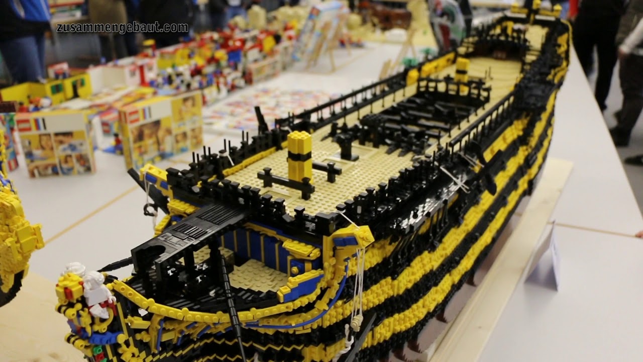 LEGO MOCs: H.M.S. Victory \u0026 Soleil 