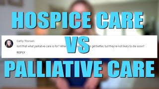 Differences between Hospice Care vs Palliative Care