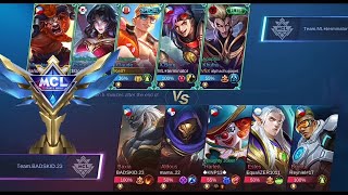 Mcl Gameplay Claude Funnel Grabe Lakas Setting Kalaban 2Nd Game Mcl Road To Champion