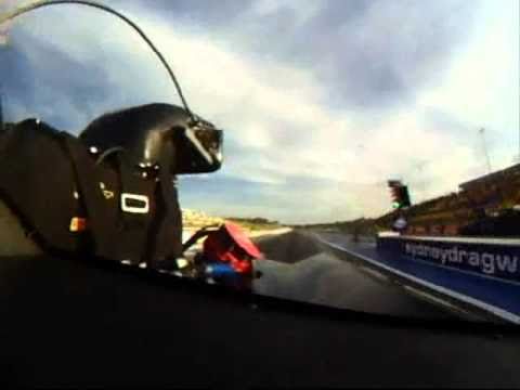 On board Matt Abels Top Doorslammer/pro mod at 201...