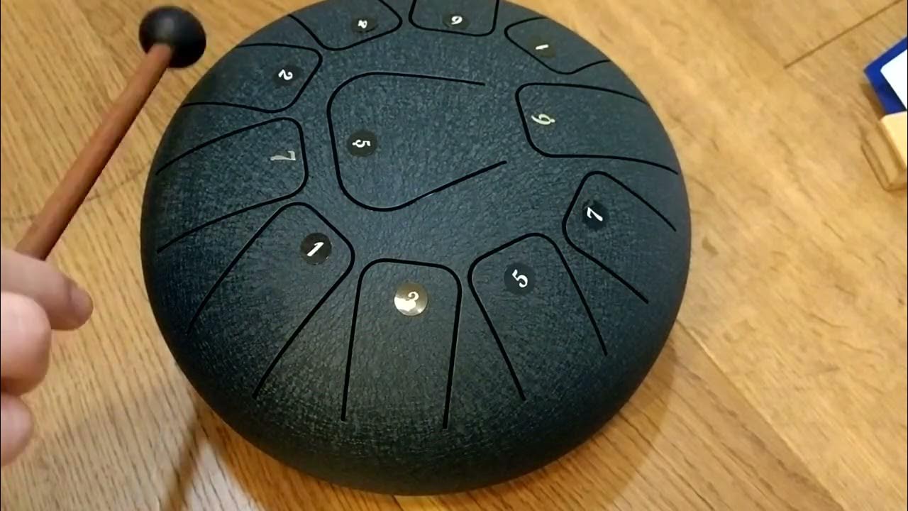 Playing on my Tongue drum YouTube