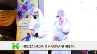 HELIZA HELMI \u0026 HAZWANI HELMI BUAT BEATBOX SECARA LIVE!
