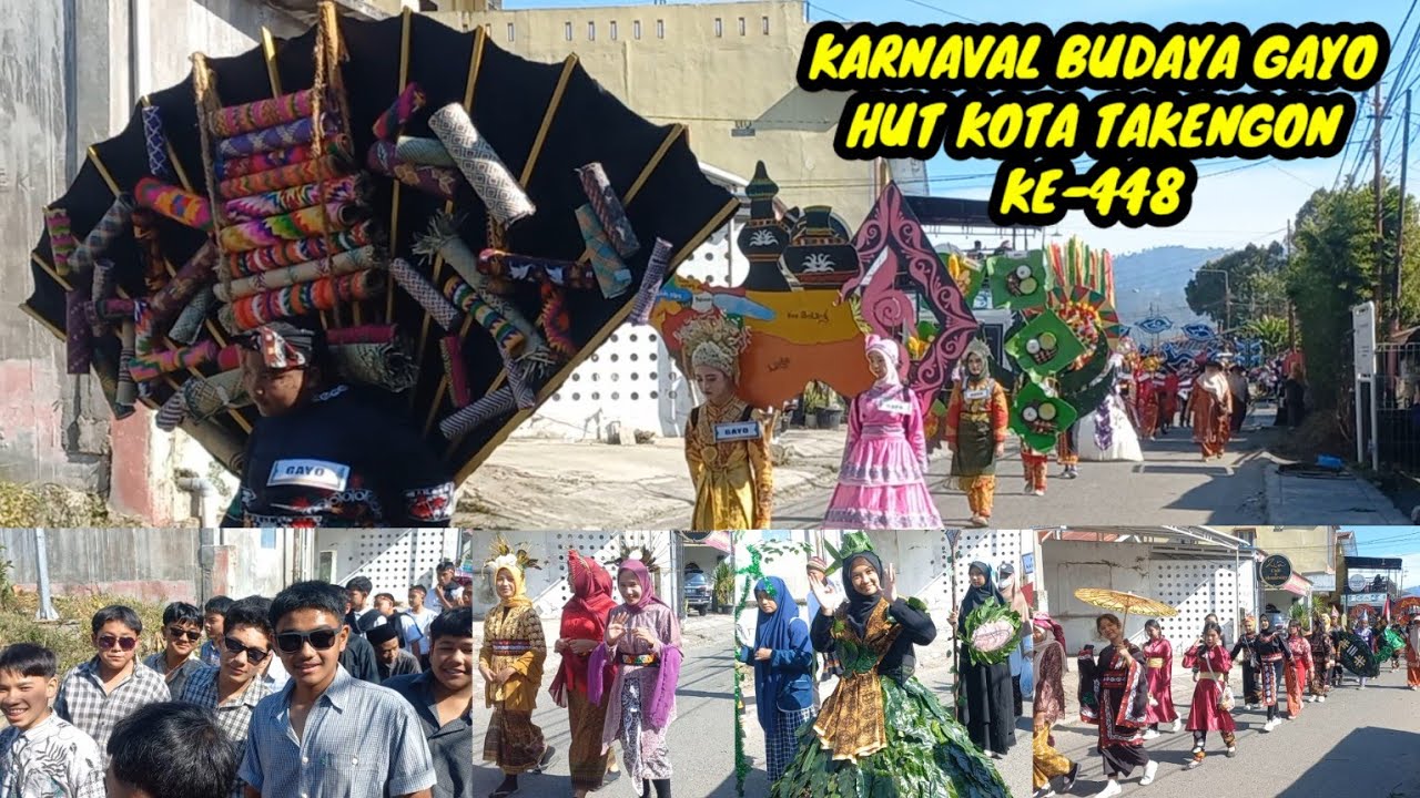 Pawai Budaya Hut Kota Takengon Ke-448 Video SMP Sederajat