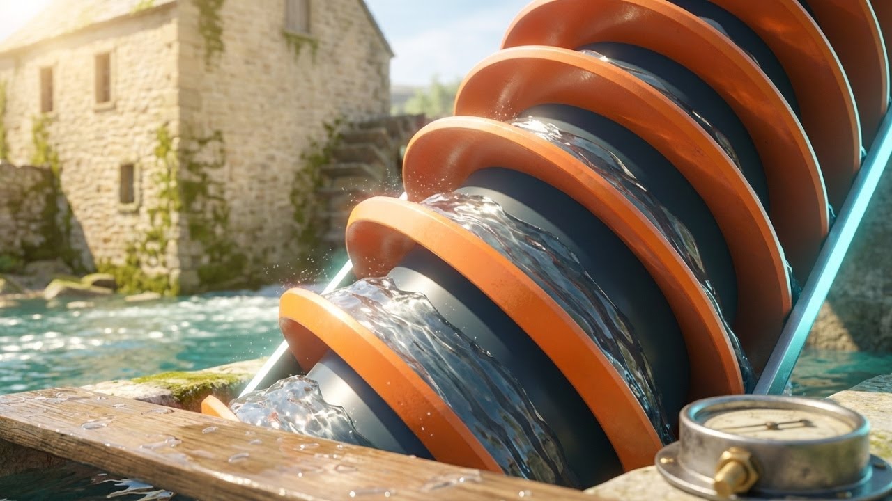 Autonomie : L’HYDROÉLECTRICITÉ du futur se trouve dans les vieux MOULINS d’hier