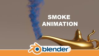 Introduction to Smoke in Blender 2.8: Making & animating blue "magic" Smoke screenshot 3