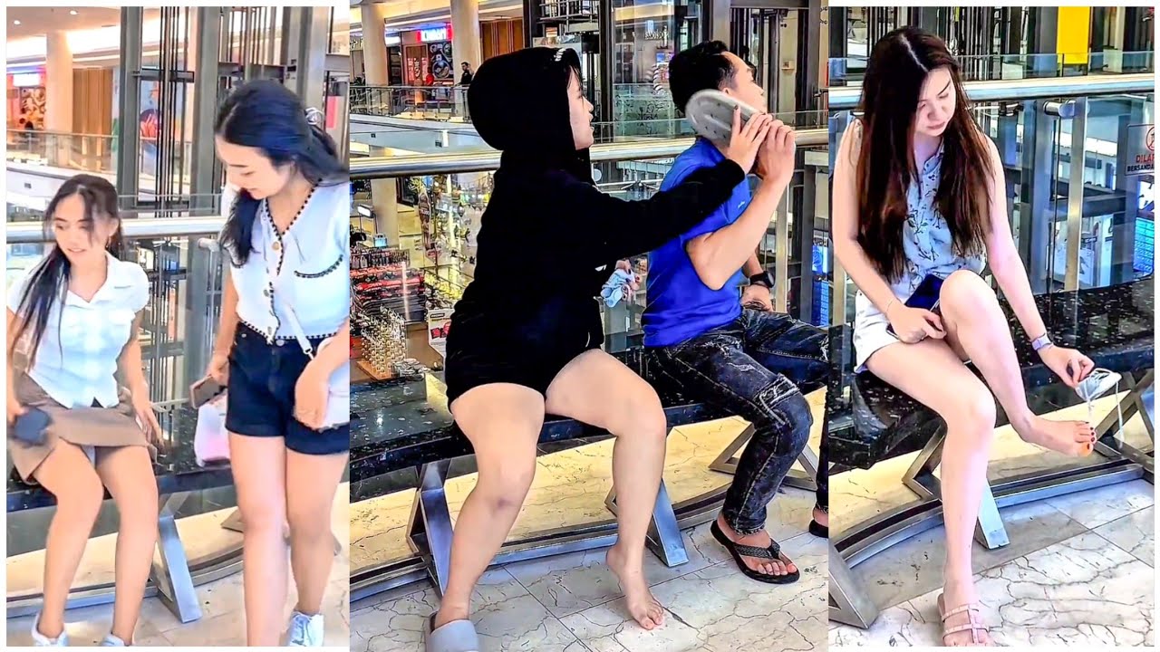 КОЛЛЕКЦИЯ ЗАБАВНЫХ ВИДЕО С РОЗЫГРЫШАМИ НАД КРАСИВЫМИ ДЕВУШКАМИ, КОТОРЫЕ ЗАСТАВЯТ ВАС СМЕЯТЬСЯ ХАХ...