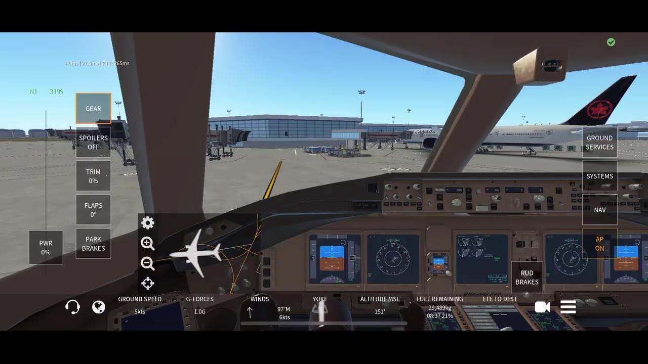 Infinite flight AC9 YYC to NRT