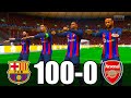 FIFA 23 | RONALDO, MESSI, MBAPPE, NEYMAR, ALL STARS | FC BARCELONA 100 - 0 ARSENAL | UCL FINAL