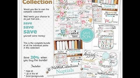 Nuptials Collection Video Kit Release | Nitwit Collections™