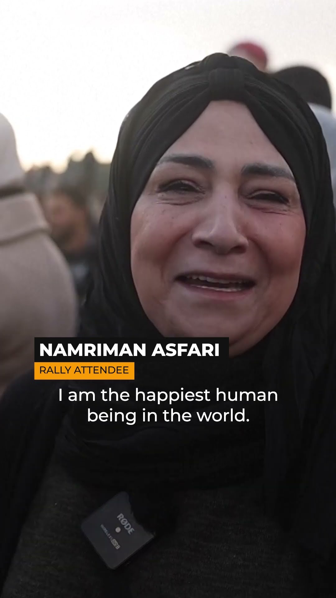 Thousands of Syrians celebrate new government in Umayyad Square | AJ #shorts